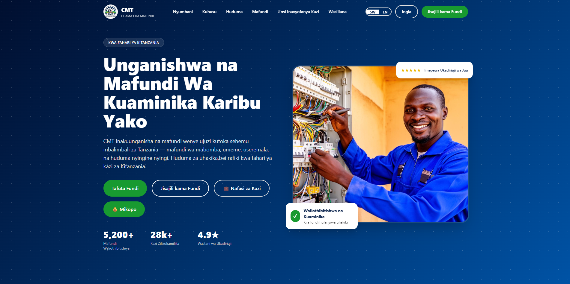 CMT - Chama Cha Mafundi Tanzania
